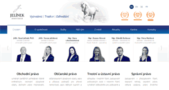 Desktop Screenshot of advokatijelinek.cz